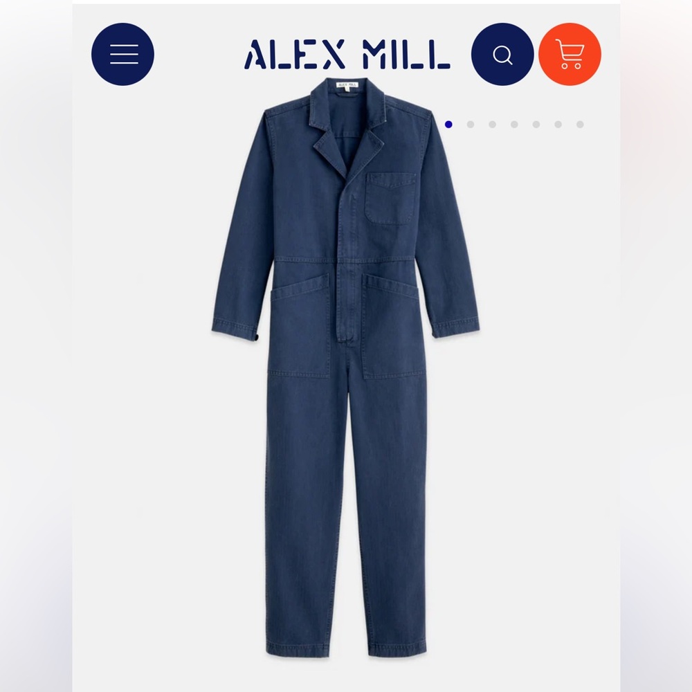 [Alex Mill] NWOT Standard Jumpsuit in Denim